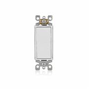 Leviton Wall Switch, 1-Pole, Side, 120/277V, 15A, Brn 5601-2